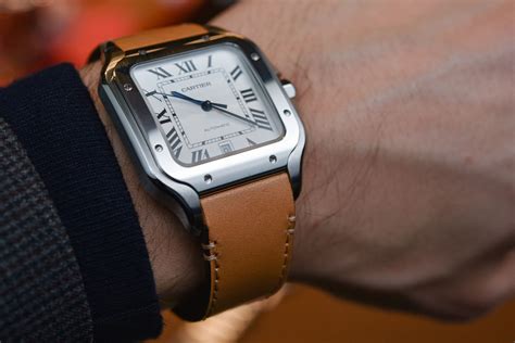 santos cartier large|cartier santos large on wrist.